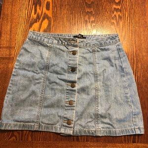 Jean Mini Skirt